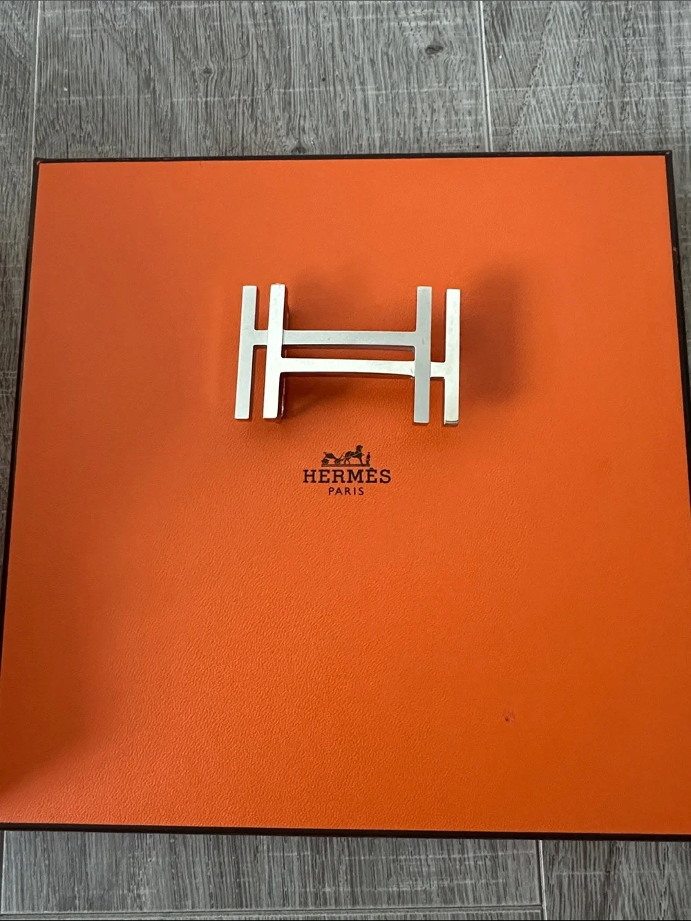 Hermès H Reversible Belt – 90 cm, 32 mm Black/Gold